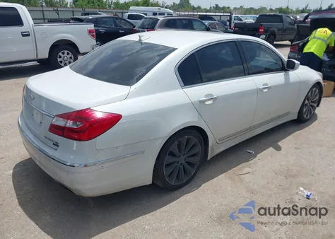 2013 Hyundai Genesis 5.0 R-Spec z USA, uszkodzony, nr VIN KMHGC4DH5DU221522